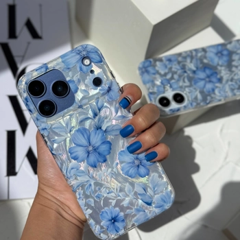 قاب گوشی شکوفه های آبی (Imd Blue Bloom)