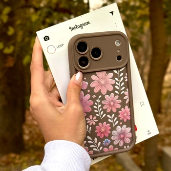 قاب گوشی موکا گلدار(Mono Mocha Floral)