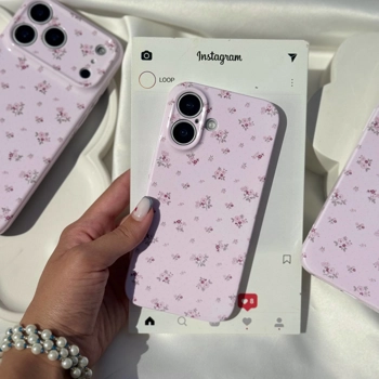 قاب گوشی صورتی گلدار (Super Tp Floral Pinky)