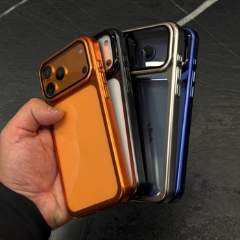 قاب گوشی شفاف اولترا محافظ لنز استندشو(Ultra Clear Cam Stand 17)